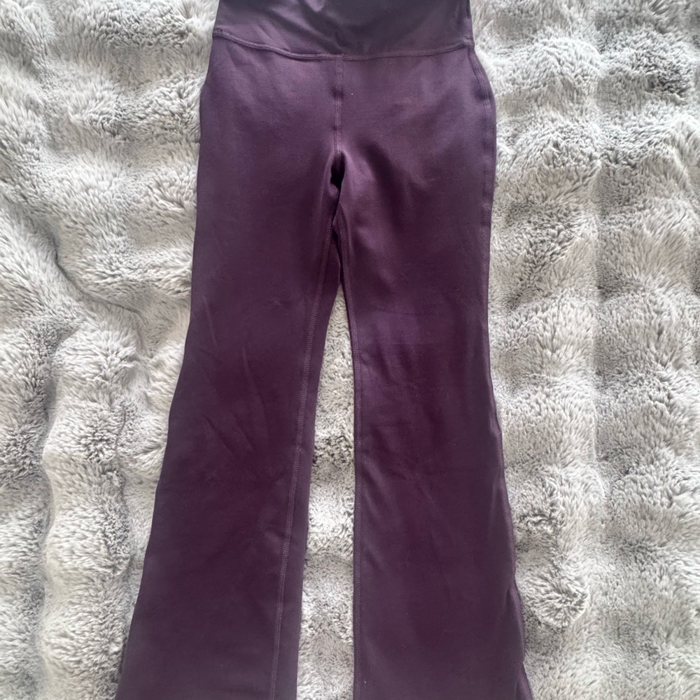 Athleta Girl Purple Kids Flared Bottoms Small / 7